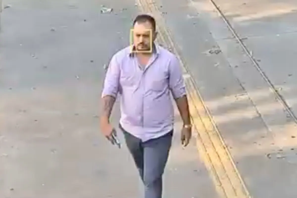 PM prende foragido da Justi&ccedil;a com uso de reconhecimento facial por IA em Goi&acirc;nia (Foto: PMGO)