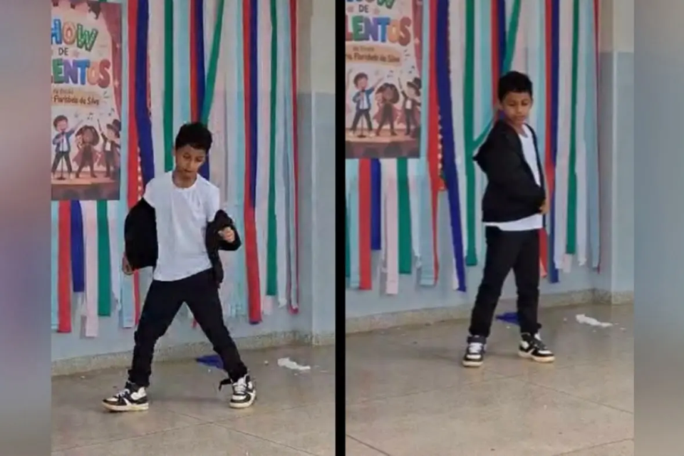 Menino de 9 anos aprende danças de Michael Jackson sozinho e vence show de talentos em Cumari