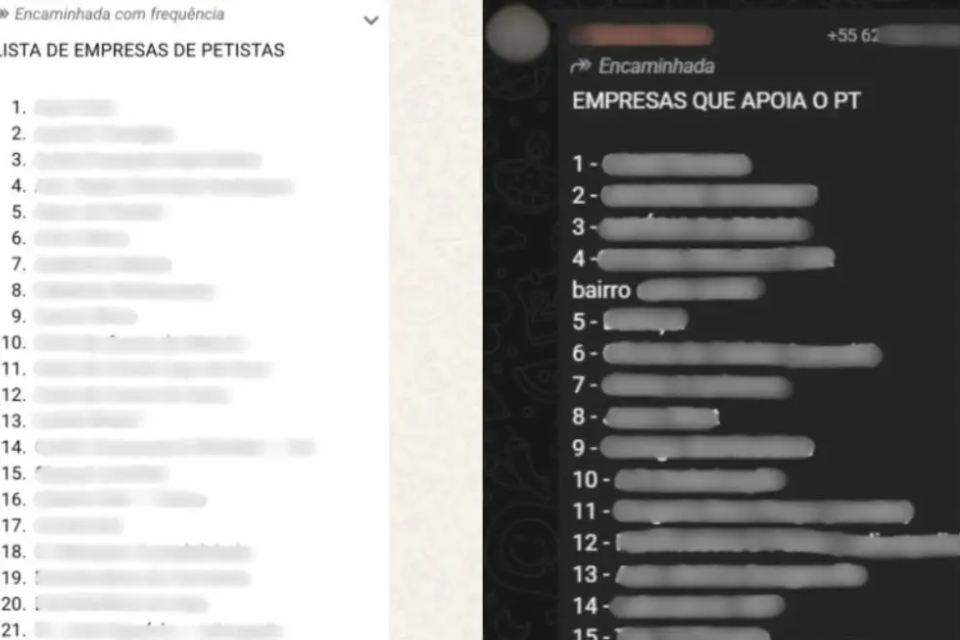 Casos de assédio eleitoral e listas de boicote contra empresas e trabalhadores se multiplicam em Goiás