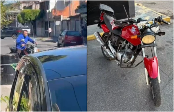 Homem invade casa, ameaça abusar de criança de 4 anos para forçar jovem de 20 a manter relações sexuais e é preso após sofrer acidente ao fugir da polícia Crédito: Reprodução