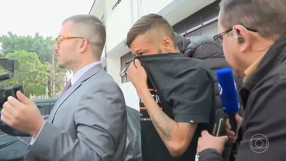 Giuliano Franco Fontes, de 24 anos, foi indiciado por homicídio com dolo eventual. — Foto: Reprodução/TV Globo