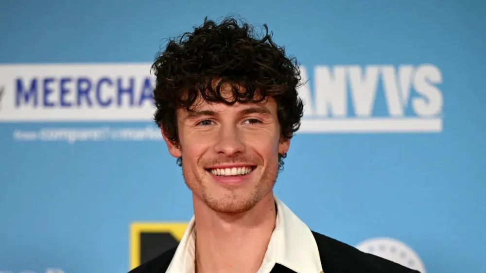 Shawn Mendes no tapete vermelho do MTV EMA 2024 • X/MTV EMA