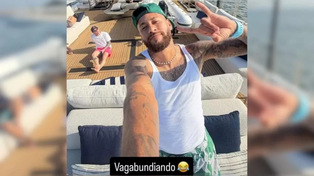 Neymar responde ao presente do Remo — Foto: Reprodução/Instagram