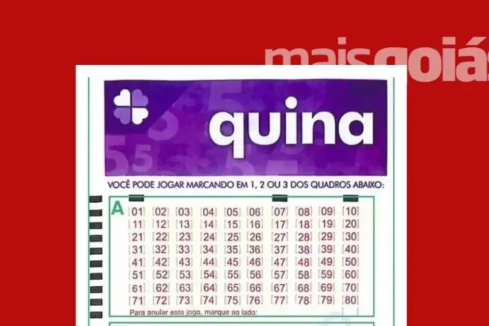Quina 7089: resultado e prêmios para Goiás (Foto: Mais Goiás)