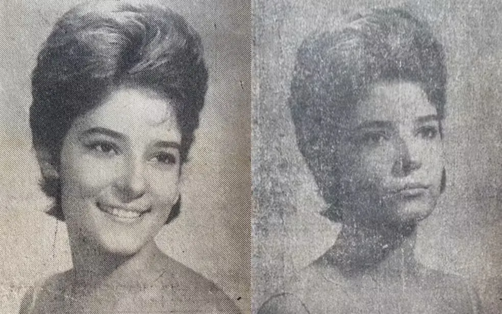 A goiana Selva Rios Sócrates Vasconcellos se recusou a disputar o Miss Brasil, mesmo tendo sido indicada duas vezes, na década de 1960 — Foto: Arquivo pessoal/ Silvinha Sócrates Vasconcellos