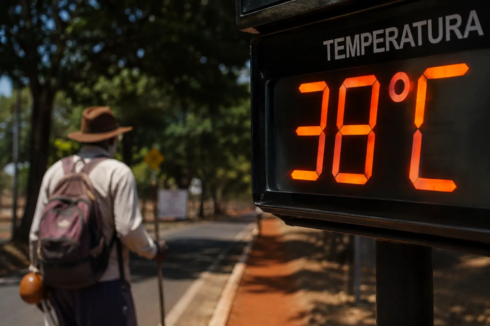 Calor pode chegar a 40°C em Goiás nesta semana e Inmet emite alerta para umidade crítica