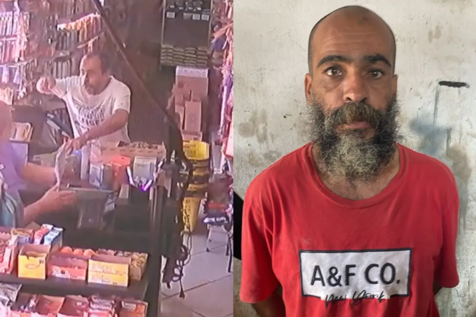 Homem morre baleado pela PM após tentar esfaquear comerciante em supermercado de Goiânia