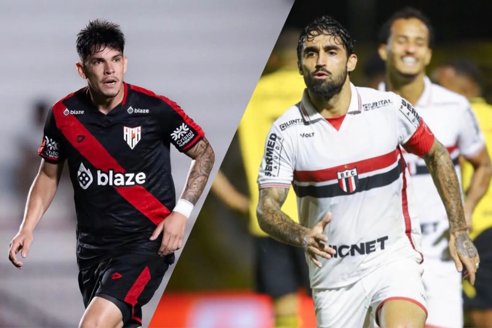 Atlético e Botafogo-SP duelam na Série B de olho em aproximação do G-6