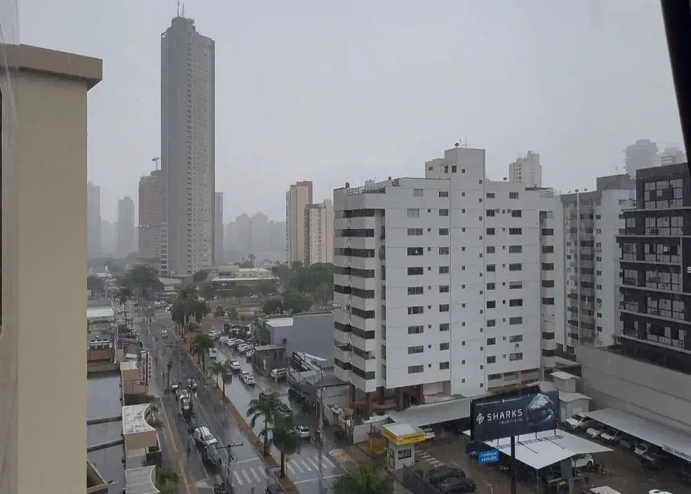 Tempestades com rajadas de vento e risco de enxurradas colocam Goiânia e mais 159 municípios em prontidão