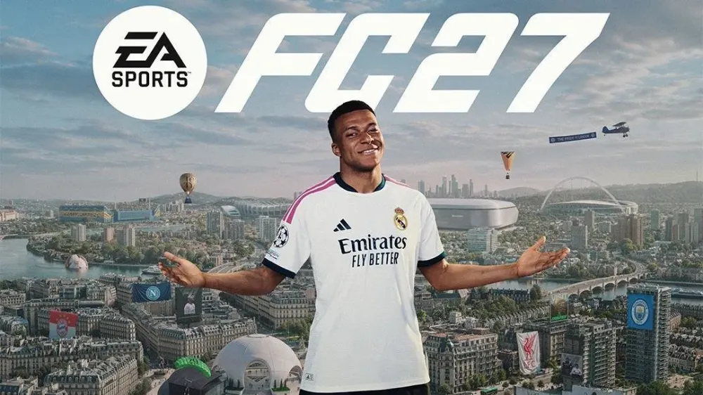 Mbappé é a capa do EA FC 27 • Divulgação / EA FC