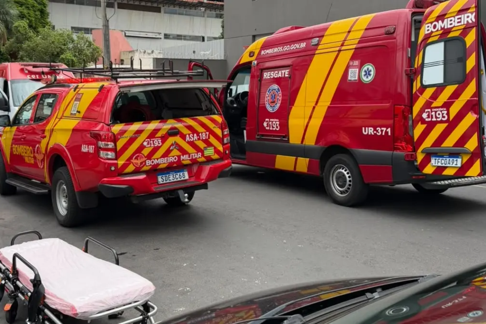 Homem ataca idosa no Setor Bueno, alega 'vozes na cabeça' e acaba baleado e preso (Foto enviada ao Mais Goiás)