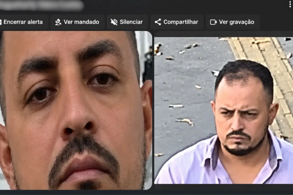 Reconhecimento facial com IA leva à primeira prisão de foragido no bairro Santa Cruz, em Goiânia