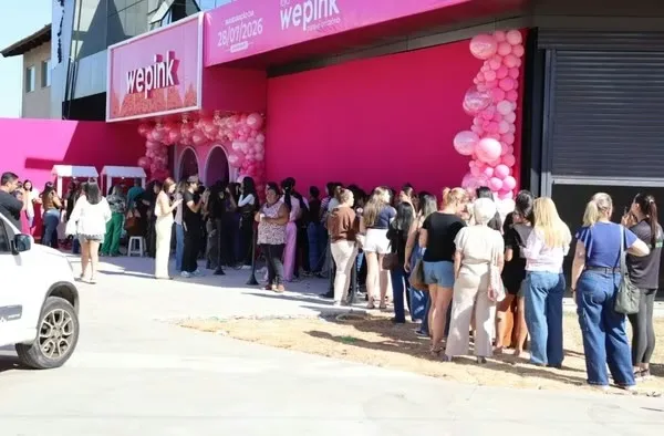 Loja da Wepink no setor Parque Amazonas, em Goiânia. — Foto: Eliane Barros/g1
