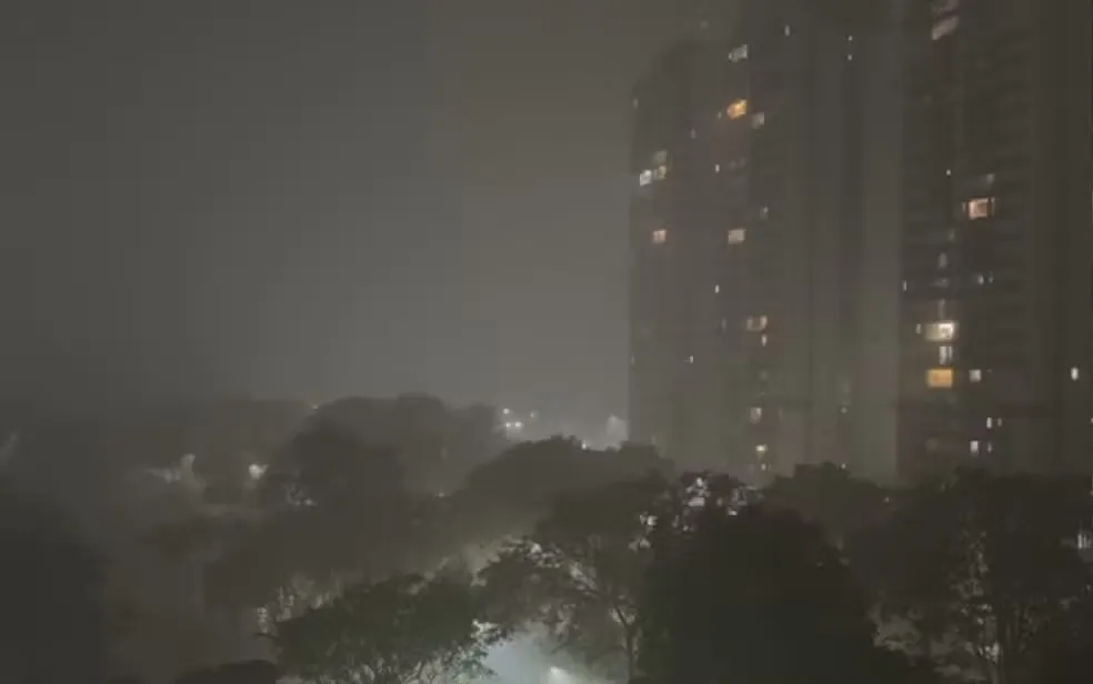 Temporal com vento acima de 50 km/h coloca Goiânia e mais 62 cidades em alerta nesta sexta