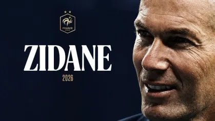 Zinedine Zidane é anunciado como novo técnico da França • Divulgação/FFF